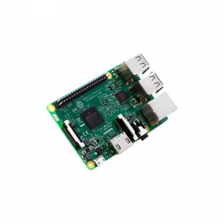 Одноплатный компьютер BCM2837(ARM Cortex-A53) 1.2 GHz/1Gb RAM/BCM43143 WiFi/Bluetooth/разъем GPIO/слот microSD/HDMI/stereo jack/RJ45/4xUSB2.0