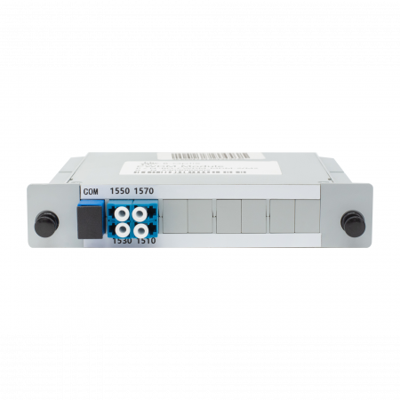 Мультиплексор B-OptiX CWDM одноволоконный 2-канальный, (trx:1550/1530, 1570/1510), в пластиковом слоте