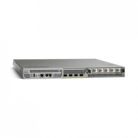 Маршрутизатор Cisco ASR1001 (некондиция, косметические повреждения, отсутствует одно крепление для блока питания)