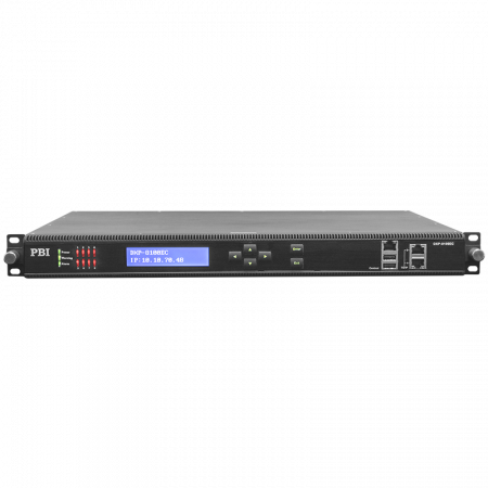 Профессиональный 8ми канальный MPEG-4 кодер PBI DXP-8100EC-82C