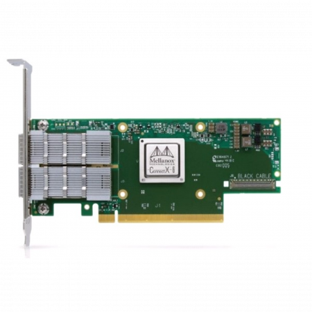 Сетевая карта Mellanox ConnectX-6 VPI, 2 порта 100Gb InfiniBand , QSFP56