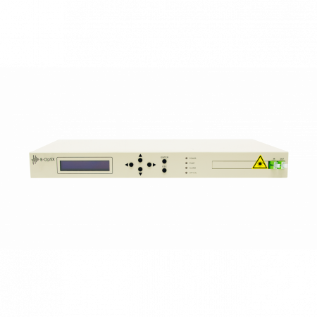 EDFA предусилитель (pre-amplifier) C-диапазона с переменным коэффициентом усиления и выходной мощностью, питание DC