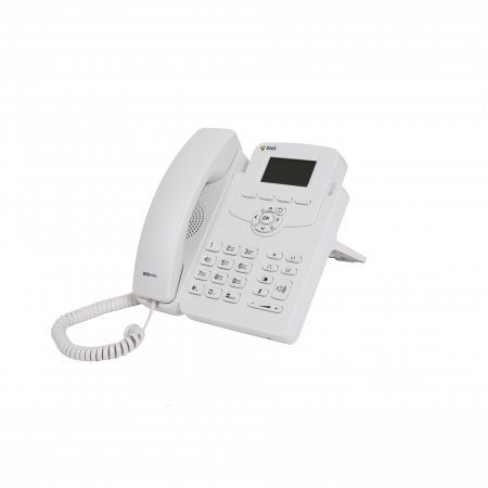 IP-телефон SNR-VP-52W без БП, поддержка PoE, белый цвет