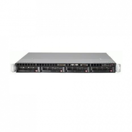 Сверхтонкий видеосервер Линия NVR-128 1U для IP-видеокамер. Количество каналов: видео - 128, аудио - 128, до 4 HDD, 1 источник питания.