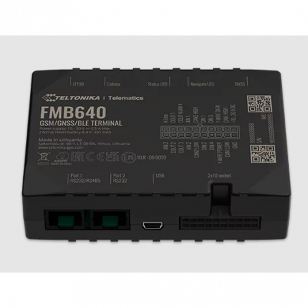 FMB640 GPS контроллер местонахождения и состояния транспорта