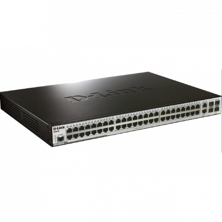 Коммутатор D-Link DES-3200-52 Б/У с двумя неработающими портами