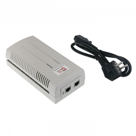 PoE инжектор 60W (100-240 AC source, EU AC cable)