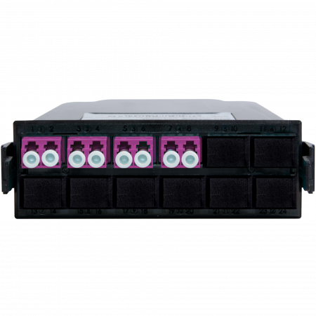 Кассета распределительная MPO/UPC на 8 LC/UPC портов, MM (OM4)