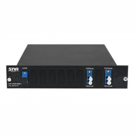 Мультиплексор CWDM одноволоконный 2-канальный, (trx:1550/1530, 1570/1510)