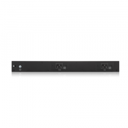 Коммутатор ZYXEL ZYXEL XGS4600-32F L3 Managed Switch, 24 port Gig SFP, 4 dual pers.  and 4x 10G SFP+, stackable, dual PSU