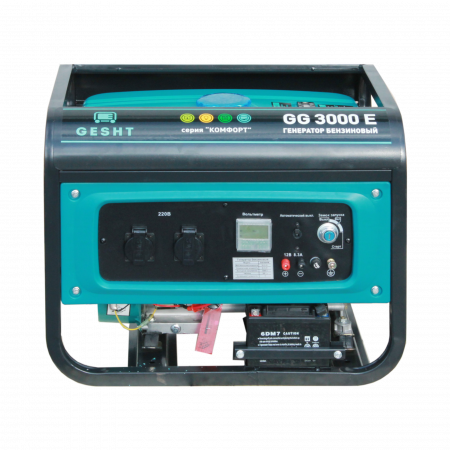 Бензогенератор GESHT GG3000E
