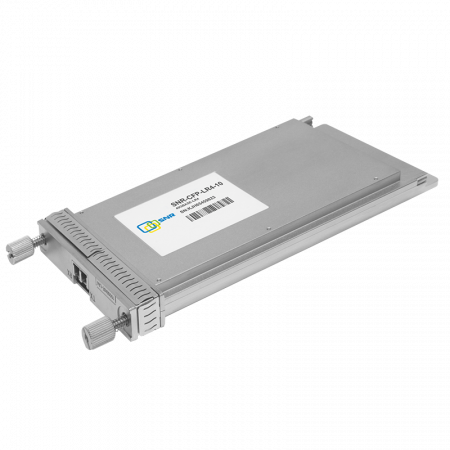 Двухволоконный модуль, CFP 40GBASE-LR4, разъем LC, дальность до 10км (7.5dB)