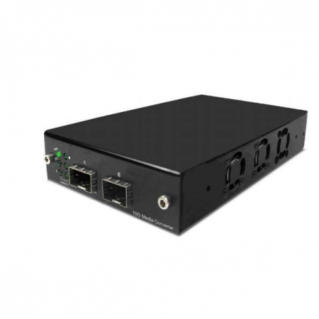 Медиаконвертер 10GbE SFP+ /  SFP+