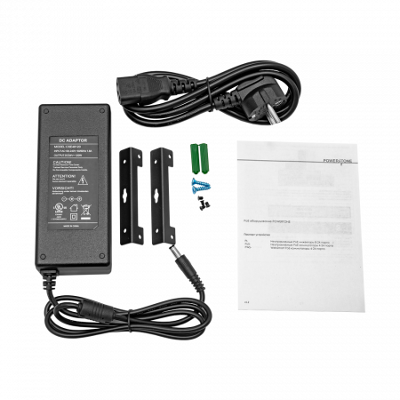 PoE коммутатор неуправляемый PUS-T08L-115M, 8x10/100BASE-TX 802.3af&at + 1х10/100/1000BASE-TX, c изол. портов, PoE бюджет 115Вт, до 30Вт на порт