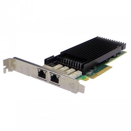 Сетевая карта 2 порта 10GBase-T Bypass (RJ45, Intel x540), Silicom PE210G2BPi40-T-SD