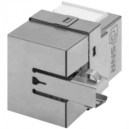 Модуль Keystone Jack SNR, экранированный, cat.5e, горизонтальная заделка, упаковка 6шт.