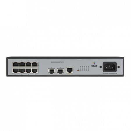 Управляемый коммутатор уровня 2 SNR-S2982G-8T-RPS