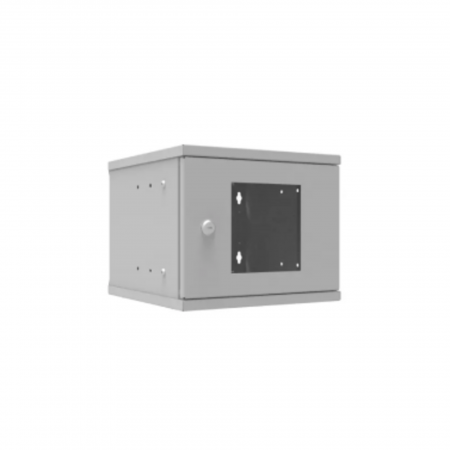 Шкаф телекоммуникационный настенный 4U, 10 294х300х243мм серия LITE (стеклянная дверь)