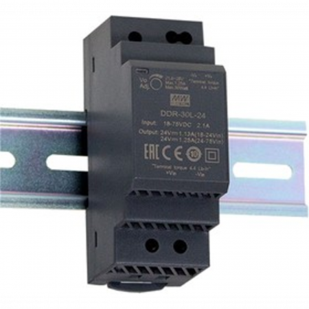 DDR-30G-15, DC/DC преобразователь, 30Вт, вход 9-36В,выход 15В/2А Mean Well