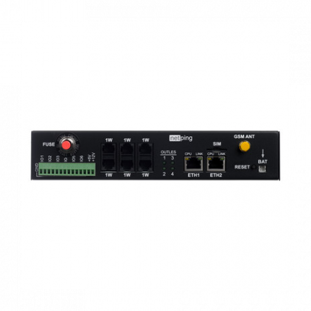 Устройство NetPing 4/PWR-220 v6.1/GSM3G (Разъём C13)
