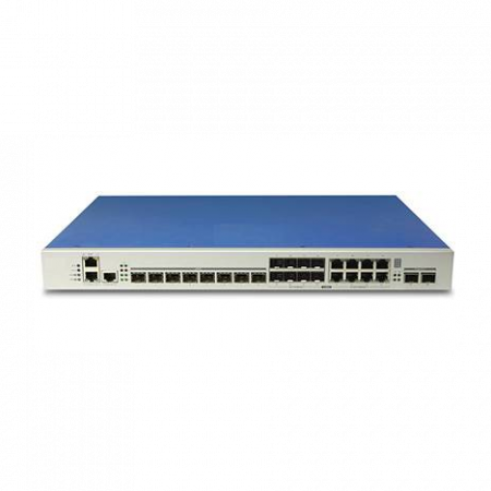 Станционный терминал OLT с 4 портами GPON (SFP) и 4 порта 10G/SFP+, 4 портами 10/100/1000-Base-T/SFP