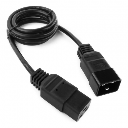 Кабель питания IEC320-C20/IEC320-C19, 220B, 16А, 1.5м