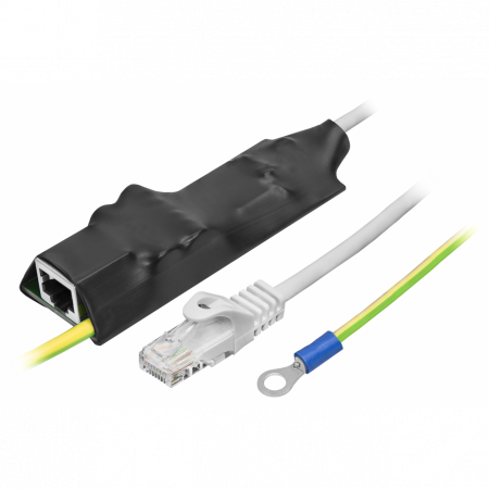 Грозозащита Ethernet SNR-SPD-1.1G, гальваноразвязка, 10/100/1000 Base