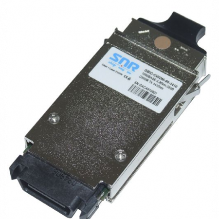 Модуль GBIC CWDM оптический, дальность до 80км (32dB), 1410нм