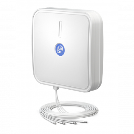 Секторная антенна QuPanel 5G/LTE MIMO 4x4, LTE/5G, 10м кабель, SMA разъём