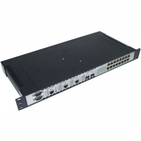 Мультиплексор оптический 4x E1 + 2x Gigabit Ethernet 1000BASE-T, без SFP трансиверов