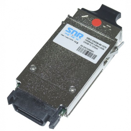 Модуль GBIC CWDM оптический, дальность до 80км (32dB), 1370нм