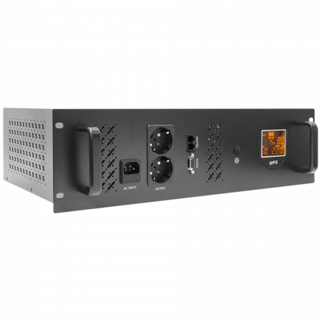 Источник бесперебойного питания Line-Interactive, 1000 VA, Rackmount LCD