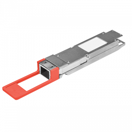 Двухволоконный модуль, B-OptiX QSFP+ 40GBASE-ER4, разъем LC, дальность до 40км