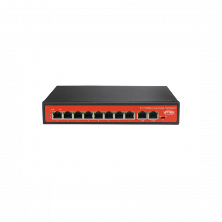 Коммутатор неуправляемый Wi-Tek PS210 v2