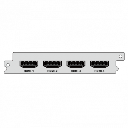 4-канальный HDMI  SD/HD H.264/H.265 энкодер  для  DCP-1000Pro