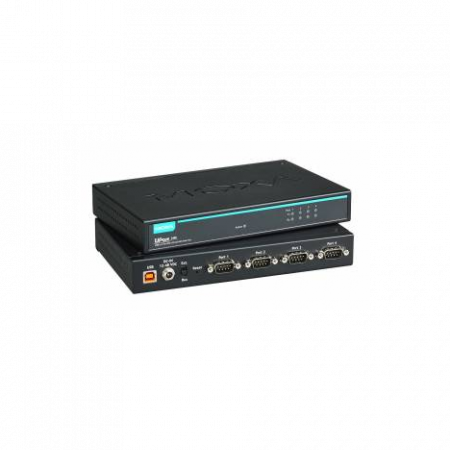 UPort 1450I 4-портовый преобразователь USB в RS-232/422/485 с изоляцией 2 КВ MOXA