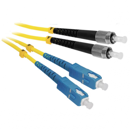 Патчкорд оптический FC/UPC-SC/UPC SM Duplex 2 метра
