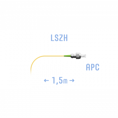 Пигтейл FC/APC SM (0.9) 1.5 m