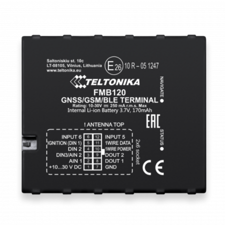 FMB110 GPS контроллер местонахождения и состояния транспорта