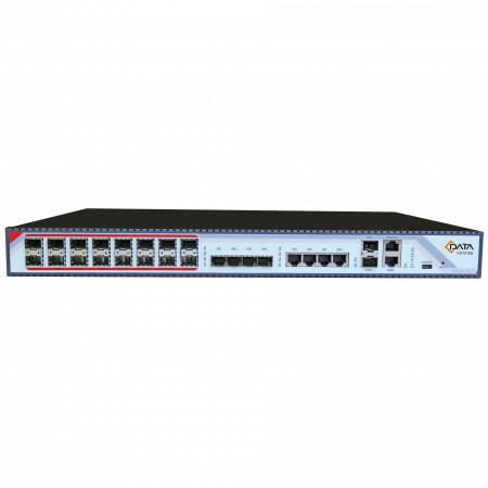 OLT C-DATA FD1216S-R1 с 16 портами GEPON (SFP), 4хSFP, 4хRJ-45, 2хSFP+, 2 БП АC