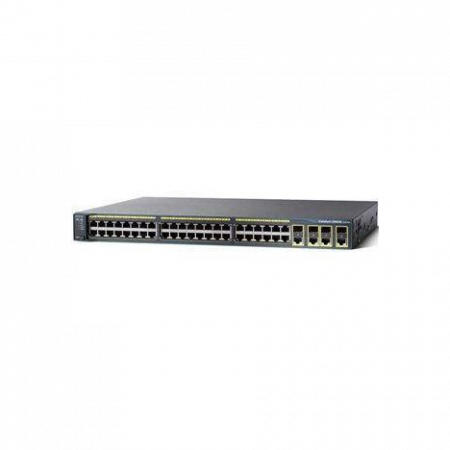 Коммутатор Cisco Catalyst WS-C2960G-48TC-L (некондиция, один порт не работает на скорости 1000Mb/s)