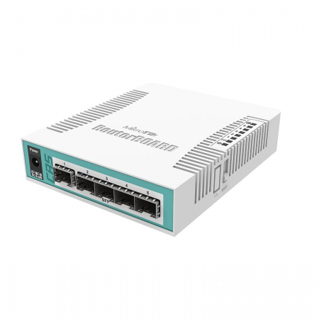 Коммутатор Cloud Router Switch Mikrotik CRS106-1C-5S (RouterOS L5)