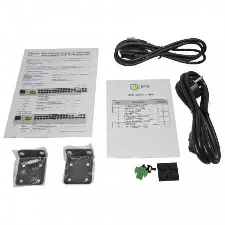 Управляемый коммутатор уровня 2+ SNR-S2990G-24FX-UPS