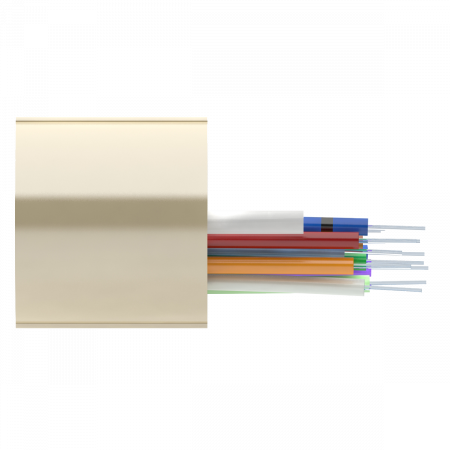Кабель оптический Alpha Mile RISER, 12 волокна Corning Ultra G.652D, LSZH