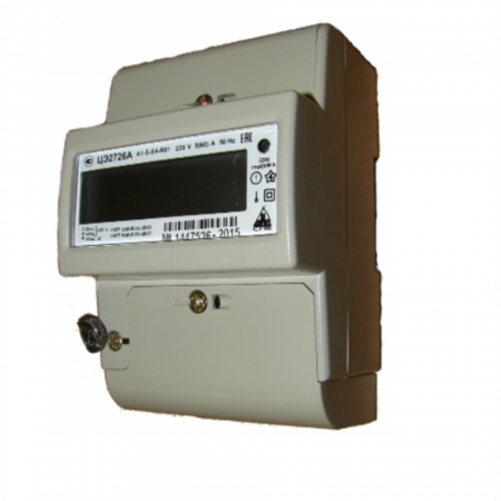 Счетчик электроэнергии однофазный ЦЭ2726А S RF 5(60)A R03. Оптопорт, встроенное реле