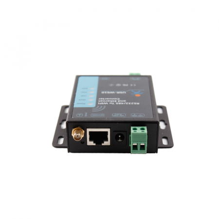 Конвертер интерфейсов RS232/RS485 в WiFi/Ethernet TCP/IP, металл корпус, блок питания