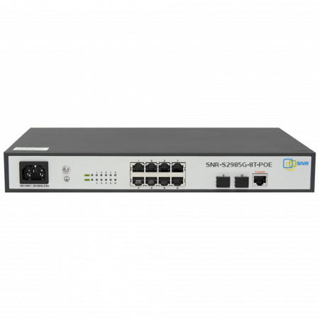 Управляемый POE коммутатор уровня 2 SNR-S2985G-8T-POE