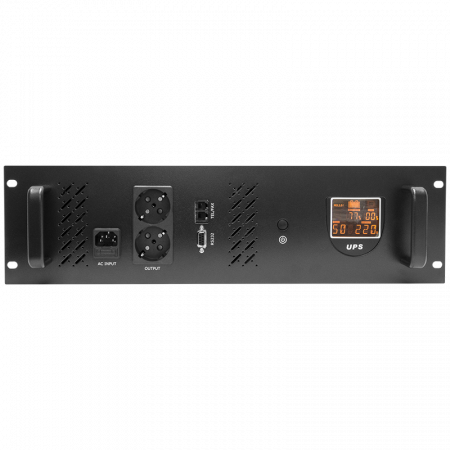 Источник бесперебойного питания Line-Interactive, 1000 VA, Rackmount LCD