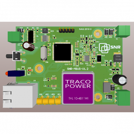 Конвертер интерфейсов Ethernet-MBus