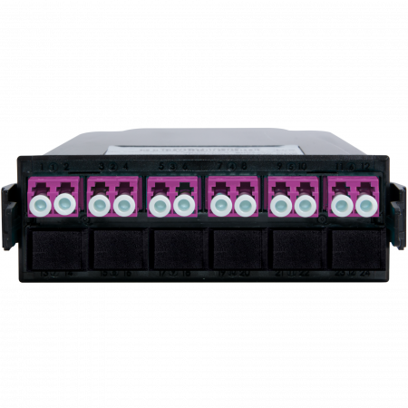 Кассета распределительная MPO/UPC на 12 LC/UPC портов, MM (OM4)